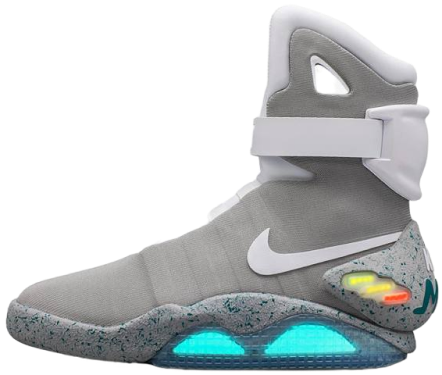 Кроссовки Nike Air Mag, вид сбоку